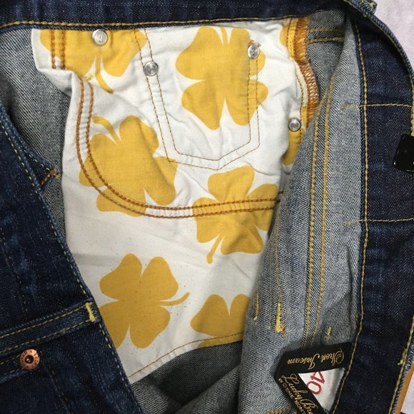 VTG Lucky Brand Mens Rivington Straight Blue Jeans size‎ 40x30 Stretch Denim - Picture 14 of 16